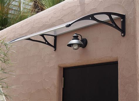 metal door canopy brackets|PC1200AL Series Door Canopy with Aluminum .